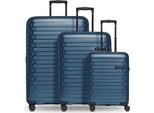 Pactastic Carrello Collection 04 Trolley-Set S+ / M+ / L+ Navy Blue - Metallic Blu Scuro