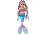 Sirena Nata Da Bambino Con Pinna Di Coda Luminosa