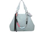 Fritzi Aus PreußEn Borsa Shopper Izzy Medium Limited Leo Rainbow Sky Shopper Leo Soft Blue Grigio Cadetto