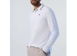 Polos Hombre Del Marchio North Sails Del Modello Polo Long Sleeve Bianco