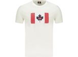 Norvegia 1963 Maglietta Con Logo Bianco E Collo Rotondo : Taglia - Xl Taglia: Xl