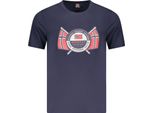 Norway 1963 Maglietta Manica Corta Girocollo Logo Blu : Taglia - 2XL Taglia: 2XL