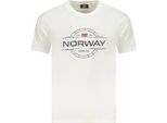 Norway Tshirt White 1963 Logo Circular Neck Print : Taglia - 2XL Taglia: 2XL