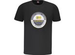 Norway Maglietta Nera A Girocollo Con Stampa Logo 1963 : Taglia - 2XL Taglia: 2XL