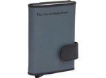 The Chesterfield Brand Porta Carte Di Credito Portafoglio Sabana Cardholder Light Grey Grigio Cadetto