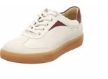 Finn Comfort Interlagos Scarpe Stringate, Donna, Sneaker,Bianco/Argento/Bordo, Pelle, - Brand Finn Comfort, Multicolore, Pelle (Nubuk/Brina/Nube)