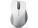 Mouse Ottico Senza Fili Perixx PERIMICE-621, 1600 Dpi, 2,4 Ghz, Grigio, Silenzioso, Senza Funzione Di Scatto