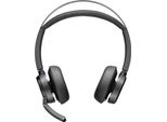 Poly Voyager Focus 2 Cuffia USB-C + Adattatore USB-C/A