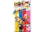 Halantex Lino Incluso Paw Patrol Pups Cotone, 140/200, 70/90 Cm