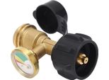 Serbatoio Del Propano Gas Gauge Leak Detector Indicatore Di Livello Misuratore Di Pressione Adattatore Universale Per Rv Camping Barbecue Forno