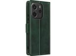 Avizar, Cover Per Xiaomi Redmi Note 14 4G Supporto Video, Verde Pino