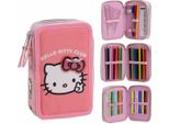 Astuccio Hello Kitty Pieno Di Matite - Astuccio Per La Scuola E Portamatite Con Accessori Per Bambini