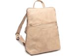 The Chesterfield Brand Pelle Zaino Per Il Tempo Libero Zaino Bern Backpack Beige