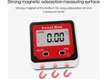 Digitale Livello Protractor Inclinometer Mag-Netic Level Angle Meter Angolo Finder Livello Box Angolo Strumento Di Misura Per Carpenteria / Edilizia / Automobile