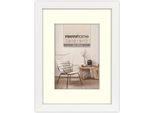 Zep Cornice In Legno Malmo Bianco 10X15 Cm Con Passe-Partout 7X10 Cm