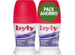 Byly Extrem Intense 100H Deodorante Roll-On Lotto 2 X 50Ml