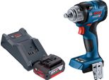 Bosch Gds 18V-330 Hc Avvitatore A Impulsi Professionale A Batteria 18 V 330 Nm 1/2" Brushless + 1X Batteria Ricaricabile 4,0 Ah + Caricabatterie"