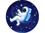 Inf Luce Notturna Astronauta - Luce Calda, Ricaricabile, Sensore Di Movimento