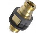 Adattatore Karcher M22 A Easy!Lock 4111-029 | Alloggiamento In Ottone | 300 Bar E 155°C | Per Idropulitrici Hd/Hds | Ricambio Compatibile