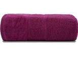 Asciugamano 50X90 Mario Amaranth 480G 100% Cotone