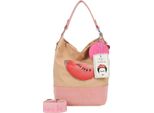 Fritzi Aus PreußEn Borsa A Tracolla Borsa A Tracolla Izzy07 Fritzi X Frida Kahlo Limited Canvas Hobo Bag Melon Beige