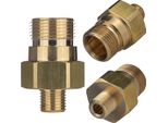 Rosfix Adattatore Easylocktr22M-1/4M – Adattatore In Ottone Per KäRcher Easy!Lock Con Filettatura Maschio Da 1/4”