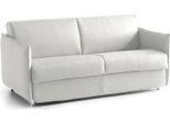Talamo Italia Divano Fisso 2 Posti Varedo 95X180X90H Cm Grigio Grigio Chiaro, Sfoderabile Idrorepellente Italy