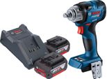 Bosch Gds 18V-330 Hc Avvitatore A Impulsi Professionale A Batteria 18 V 330 Nm 1/2" Brushless + 2X Batteria Ricaricabile 4,0 Ah + Caricabatterie"