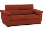Talamo Italia Divano Letto 2 Posti Fisciano 95X205 Cm Nero, Sfoderabile Contenitore Italy