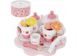 Servizio Da Tè In Legno, Vassoio Da Portata, Set Per Bambini