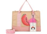 Fritzi Aus PreußEn Borsa A Tracolla Borsa A Tracolla Canvas Fritzi X Frida Kahlo Tote Bag Limited Melon Beige