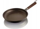 Padella Italiana In Titanio 20 Cm. Letto Piatto A Gas.