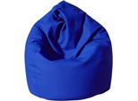 Talamo Italia Pouf Azelia 70X70X110H Cm Blu, Blu Forma Sacco Italy