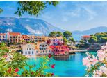 Puzzle Alipson Villaggio Colorato Assos Grecia 500 Pezzi Puzzle