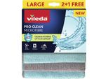 Panno In Microfibra Vileda Pro Clean, Confezione 2+1 Pz