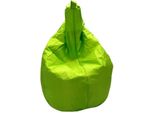 Talamo Italia Pouf Angillina 80X80X120H Cm Verde, Verde Forma Sacco Italy