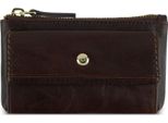 Bugatti Caso Chiave Neaples Key Case Brown Marrone Scuro