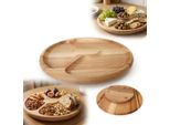 Tavola Girevole In Legno Ash 34 Cm Piatto Da Portata Per Snack Formaggio