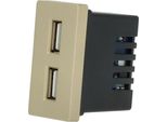 Modulo Di Ricarica Usb D'oro Doppio Dc Smart Home