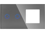 Pannello A Doppio Vetro 2G1F Grigio Dc Smart Home