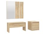 Syfax™ Set Di Mobili Da Corridoio Rovere Sonoma In Legno Multistrato