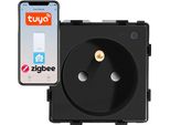 Modulo Presa Di Corrente Con Pin 230V Zigbee Nero