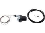 Shimano Nexus Twist Shifter SL-C6001-8R Destro A 8 Velocità - Con Morsetto, Cavo Del Cambio E Copertura SP41, Compatibile Con CJ-8S40