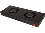 Unità Di Ventilazione Roline Da 19 Pollici 2 Ventole, On/Off Nero