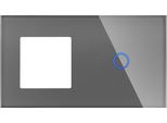 Pannello A Doppio Vetro 1F1G Grigio Dc Smart Home