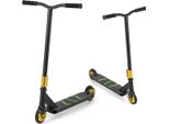 Monopattino Stunt Con Sterzo A 360°, Ruote Inpoliuretanoe Pedana In Alluminio, Monopattino Stunt Scooter Fun, Nero