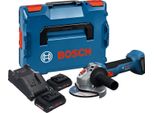 Bosch Gws 18V-8 Professional Smerigliatrice Angolare A Batteria 18 V 125 Mm Brushless + 2X Batteria Procore 4,0 Ah + Caricabatteria + L Boxx