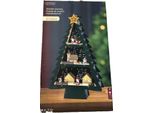 Scena Natalizia Sull'albero Con Led 33 X 9 X 55 Cm