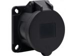 Presa Da Incasso Diritta 16A/5P 380V-415V /Fe/ IP44 Nero F7.0169