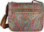Oilily Borsa A Tracolla Stekson Shoulder Bag Green Moss Colorato